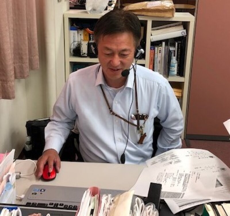 オンライン授業　理学療法学科