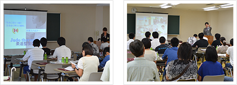 柔道整復学科 学科説明　入試説明の様子